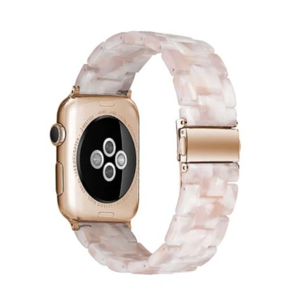 NEW Resin Marble Strap Band for Apple Watch - Picture 4 of 5